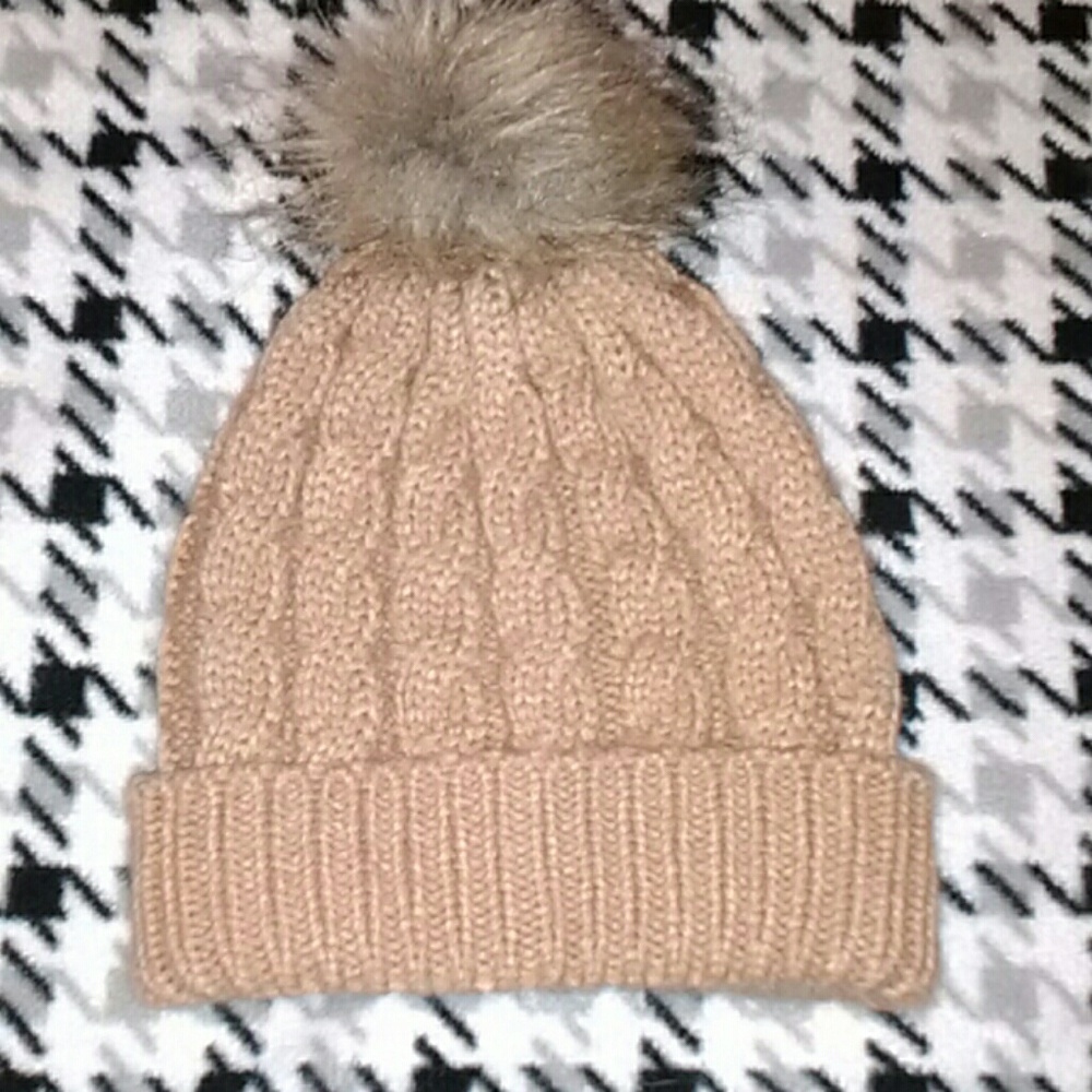 Light brown beanie